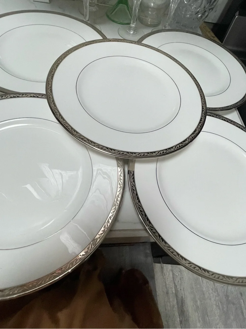 5 Lenox ~ Landmark Platinum Millennium Edition ~ Dinner Plate ~